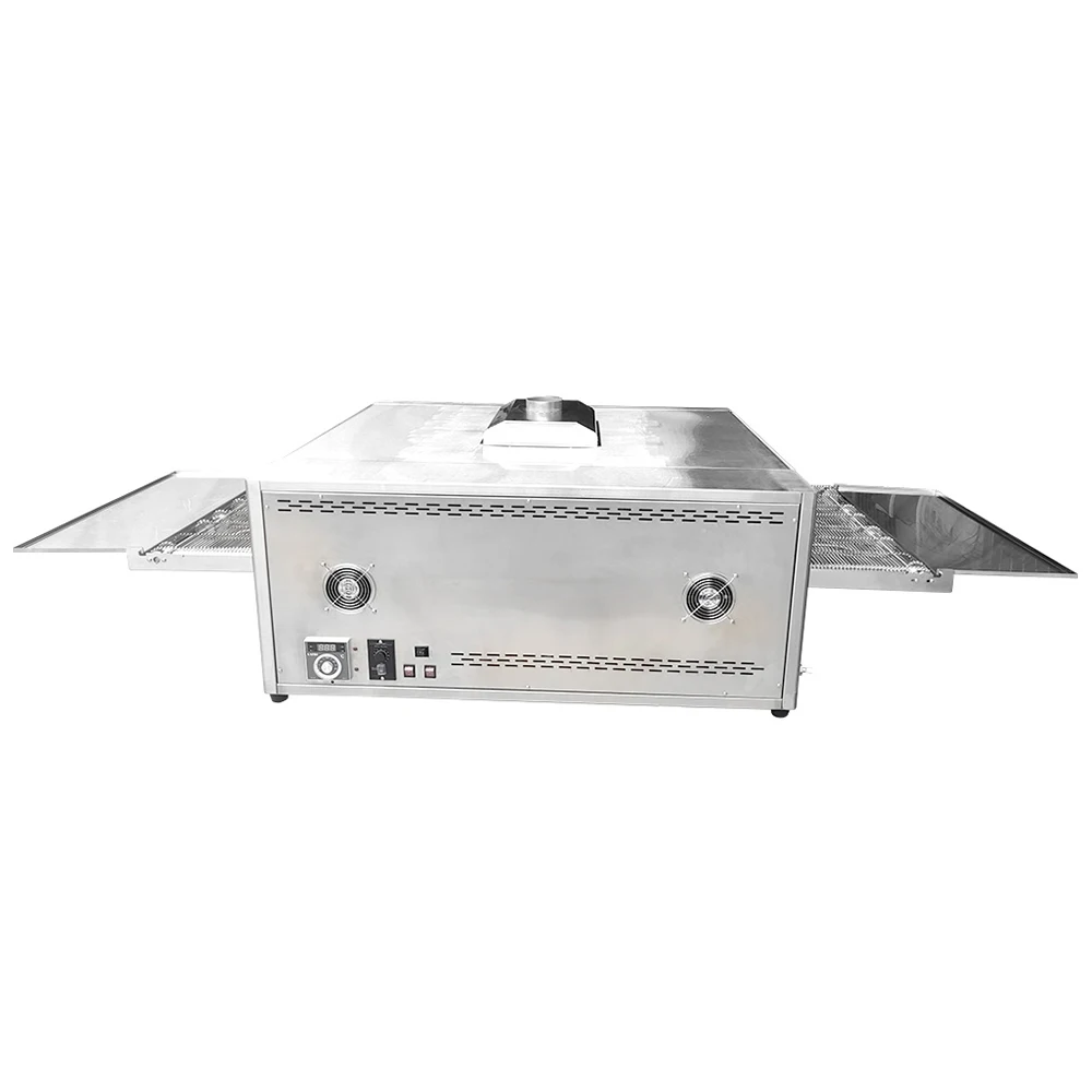 Commercial 32 Inch Electric/Gas Conveyor Belt Pizza Oven 25.5Kw Counter Top Conveyor Belt Pizza Oven
