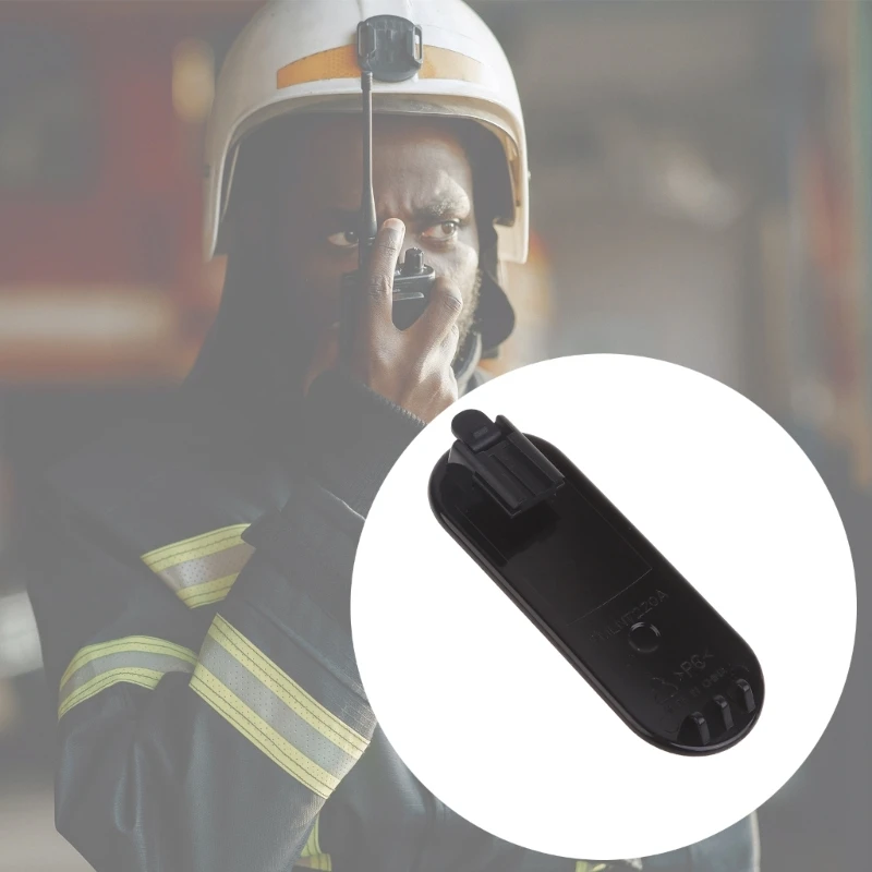 Clipe cinto para talkabout raidos t400 rádio 2 vias traseira braçadeira walkie talkie dropship