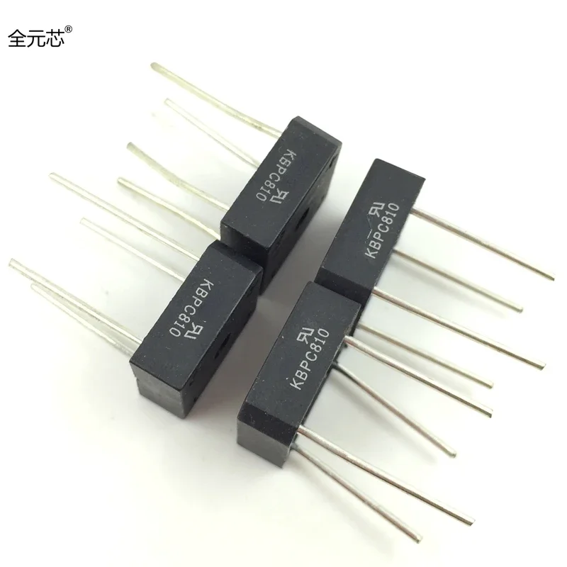 5PCS/LOT KBPC810 8A 1000V DIP4 bridge stack NEW ORIGINAL
