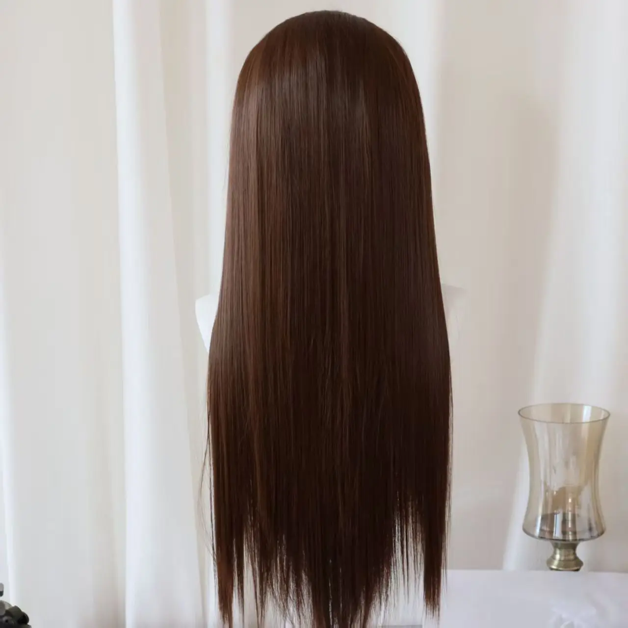 BeiBei Black Lace Front Wig Cosplay China Ancient Style Hairline Suitable for Hanfu Outfit Synthetic Lace Front Wigs 13*4 Lace