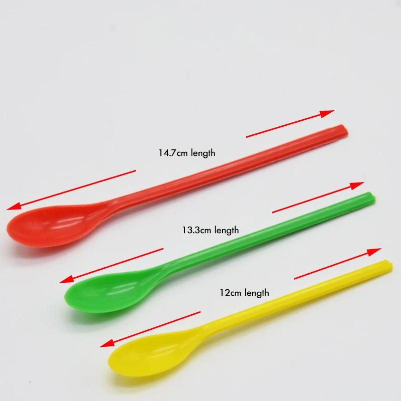 3PCS Plastic Lab Spatula Micro Scoop Set Laboratory Sampling Spoon Mixing Spatula for Powders Gel Cap Filler