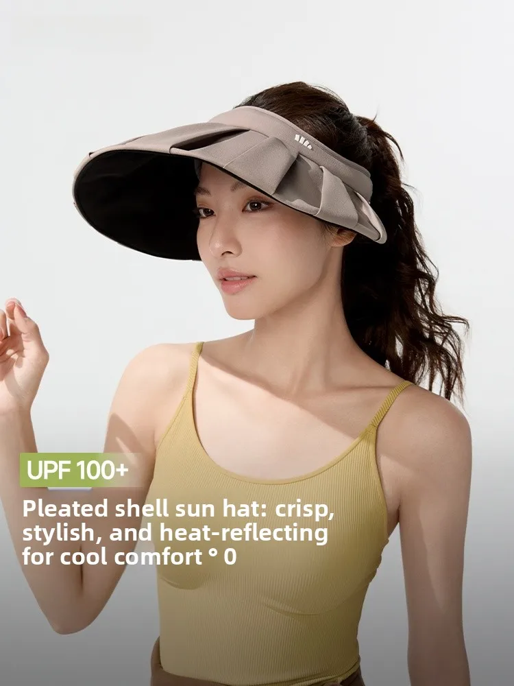 

Женская солнцезащитная шляпа из листьев банана BM561 с дополнительной защитой, широкими полями, УФ-защитой, в повседневном стиле, для активного отдыха, с геометрическим узором