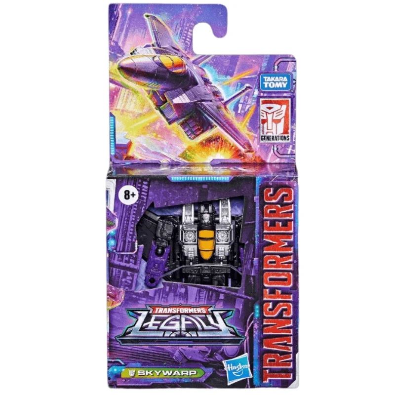 In Stock Takara Tomy Transformers G series handed down cr level Skywarp Figure Model Anime Action Deformation Robot Car Kid Gift