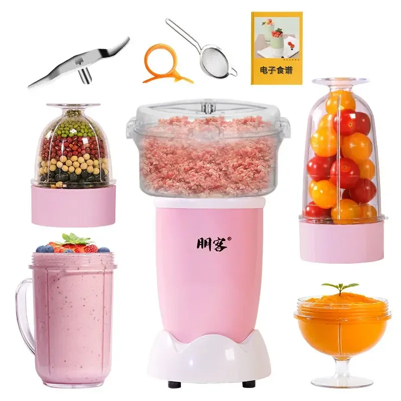 

Blender Kitchen Chopper Portable Stationary Blender For Smoothies Mixer Machine Electric Juicer Food Processor Multifunctional