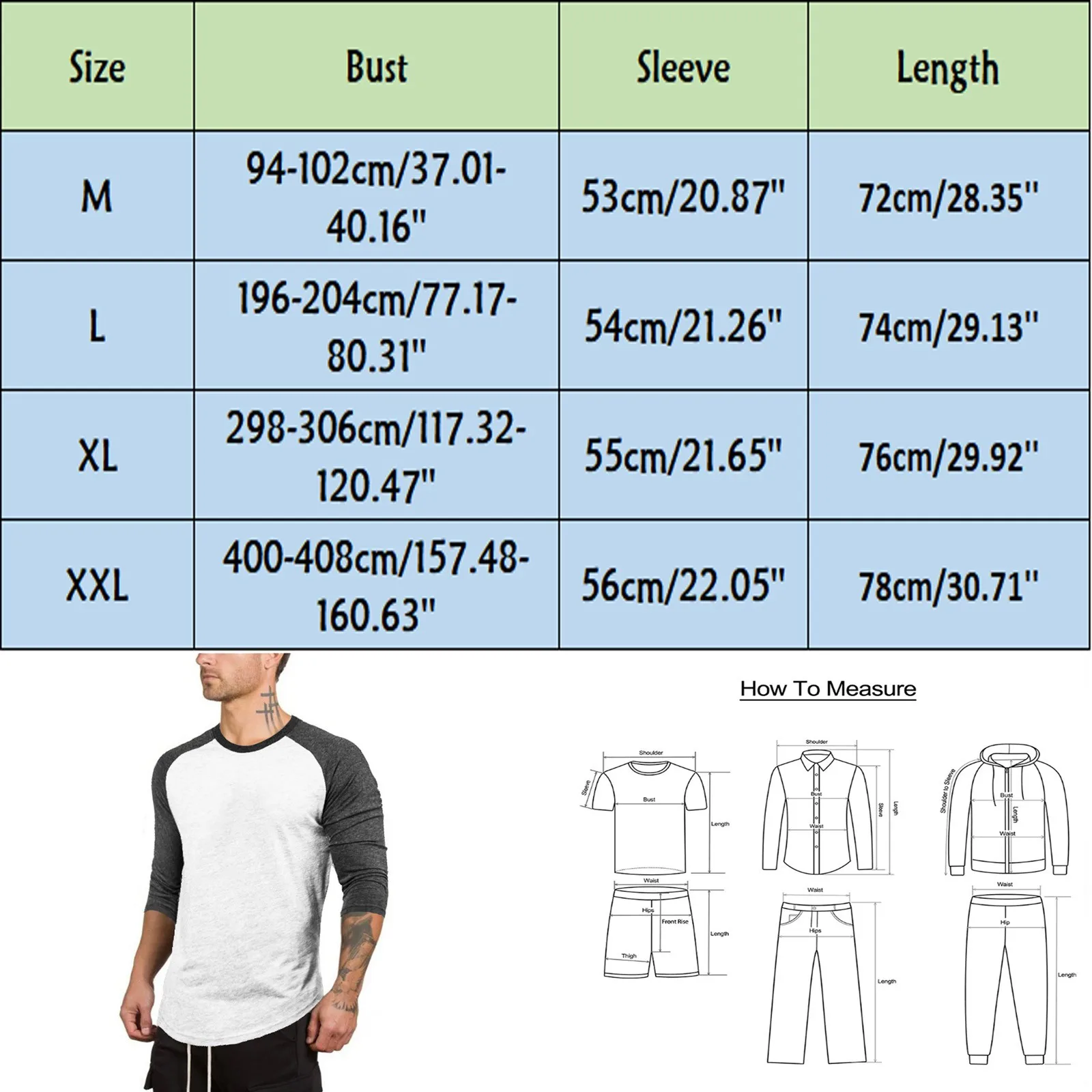 Patchwork Tee For Mens Casual Vintage Cool Slim Fit 3/4 Sleeve Hiking Baseball T Shirts Comfortable Art Painting Trend Tees