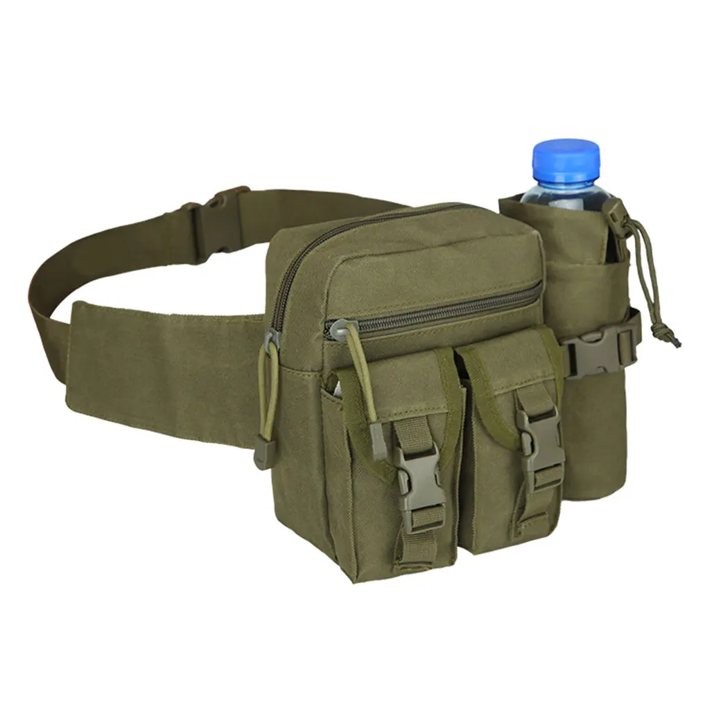 

Поясная сумка для бега на открытом воздухе, водонепроницаемая поясная сумка для рыбалки, пешего туризма, альпинизма, тренировочная сумка для бутылки с водой