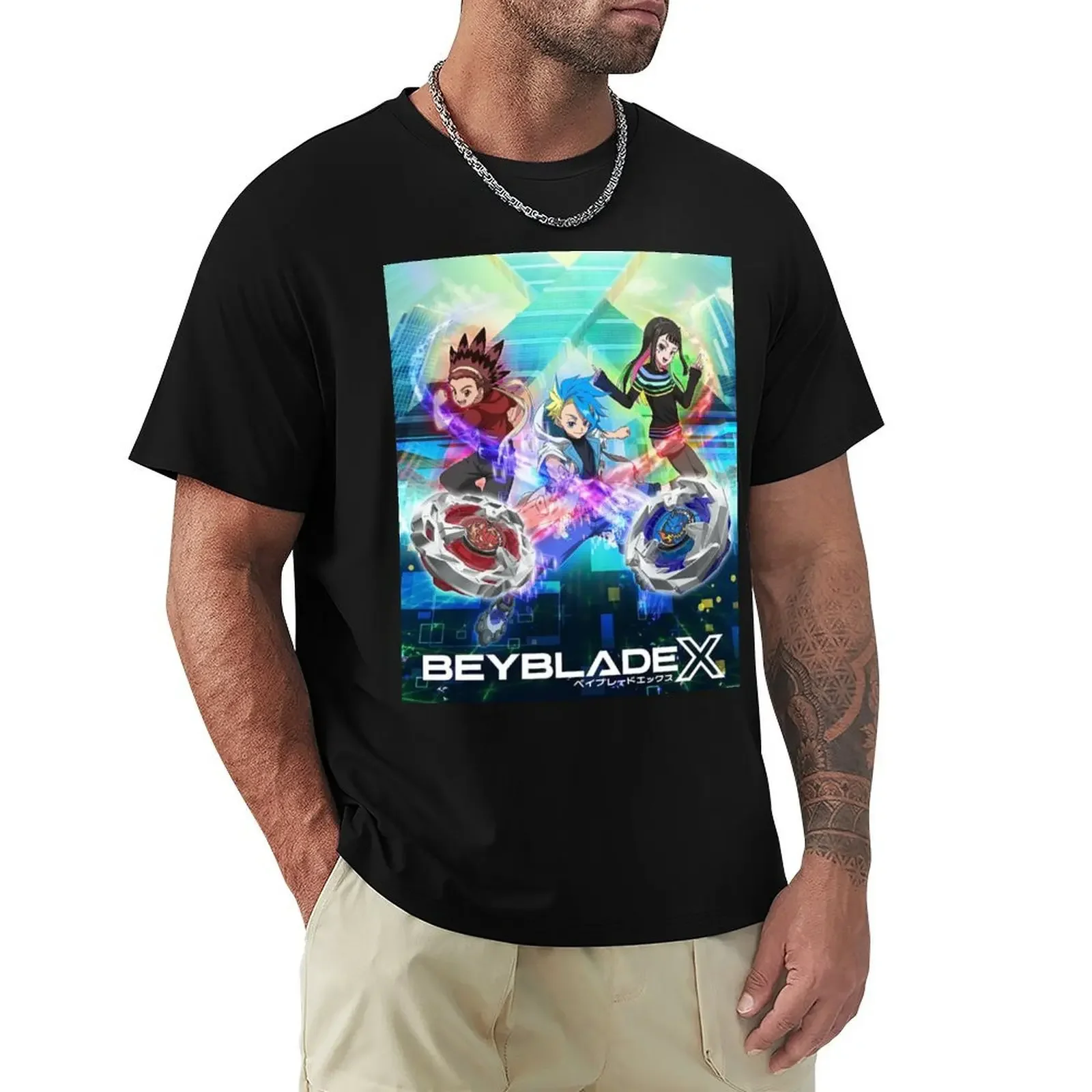 Beyblade X T-Shirt customs summer clothes shirts graphic tees