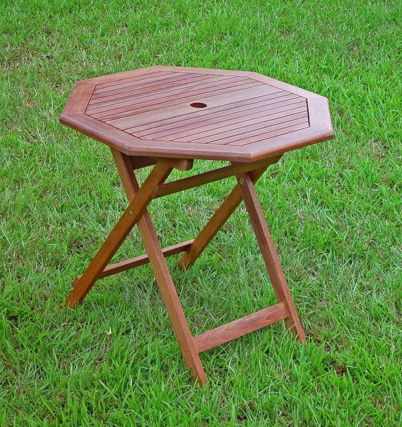 Acacia Octagonal Folding Table