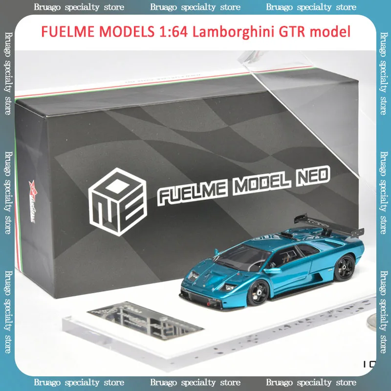 

Модели Fuelme 1:64 Fumei Big Pineapple Lamborghin Gtr из смолы, высокое качество, миниатюрная модель автомобиля, коллекция декоративных игрушек, подарки