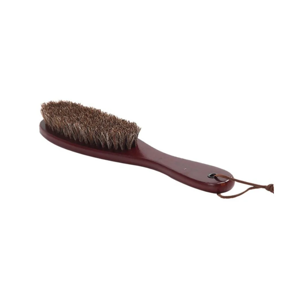 

Beech Wood Wool Coat Care Brush Professional Hanging Clothing Care Brush Gentle Bristles Multifunctional Cashmere Special Brush