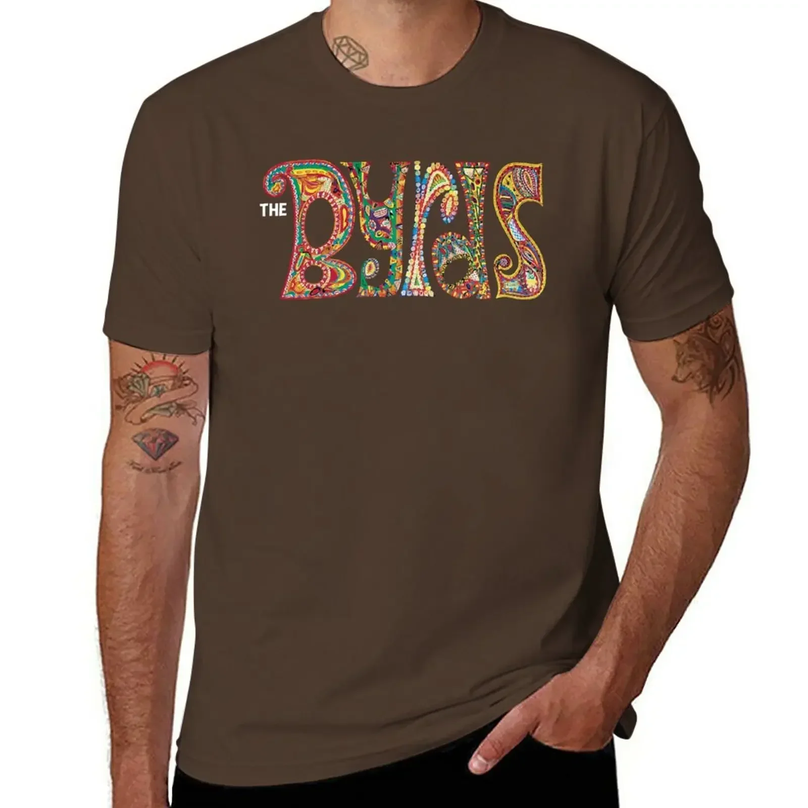 New model Fashionable and Innovative The Byrds T-Shirt quick-drying sports fans hippie clothes mens graphic t-shirts hip ho