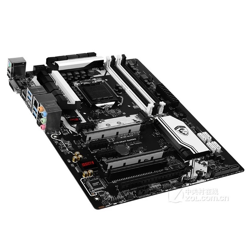 Carte Mère LGA 1151 d'Occasion pour Ordinateur de Jeu Intel, Z170 Krait, USB 3.0, SATA3, DDR4, 64 Go