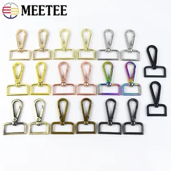 5Pcs 16/20/25/32/50mm Metal Buckles for Bag Swivel Lobster Clasp Strap Webbing Belt Trigger Snap Hooks DIY Sewing accessories
