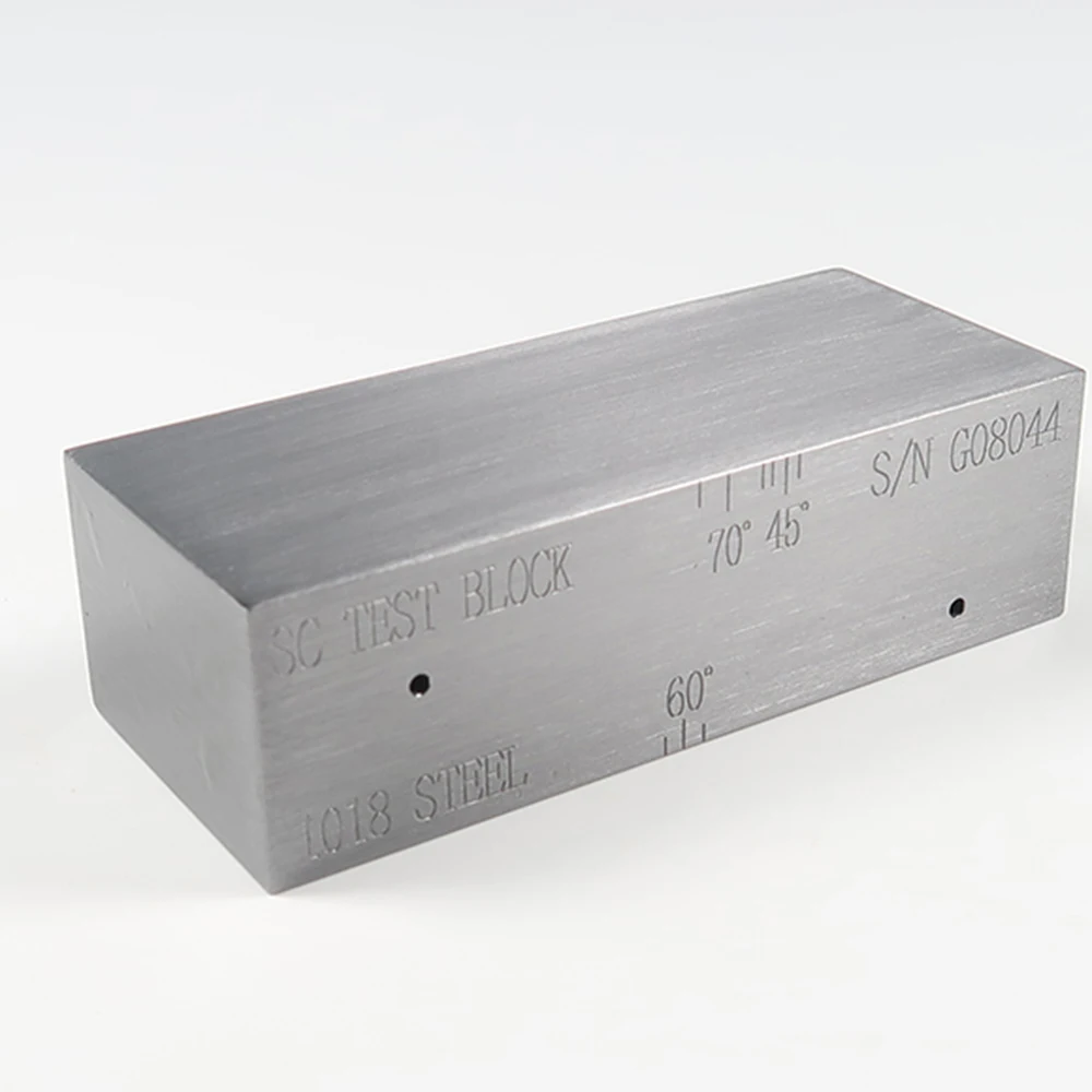 SC-kalibratieblok 1018 stalen testblok AWS-type blok Inch-type