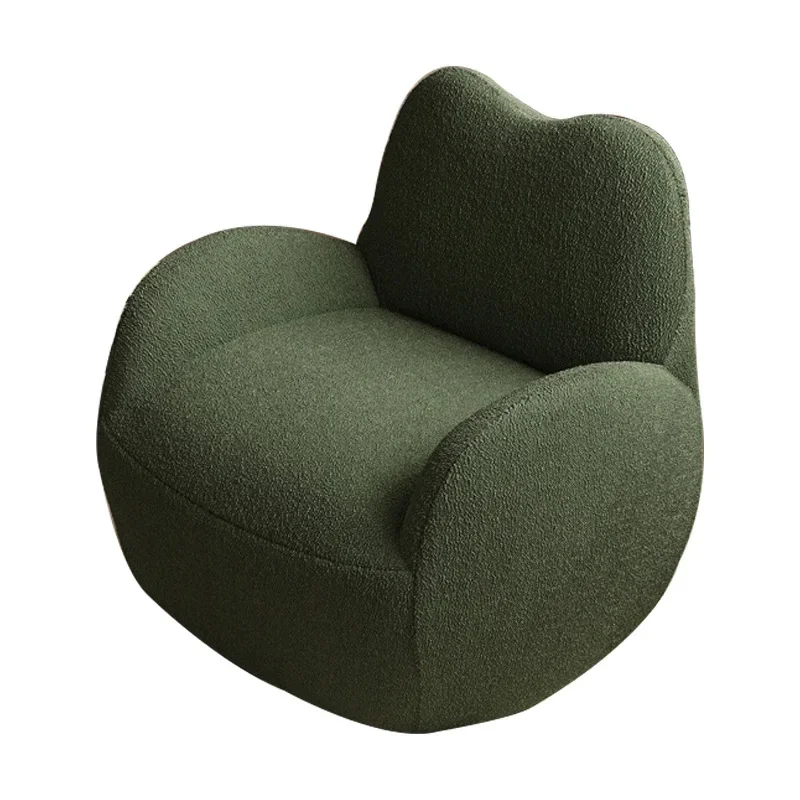 Factory Direct 2026 Light luxury seat Minimalist designer single chair Modern simple living room single chair sofa Cream style l