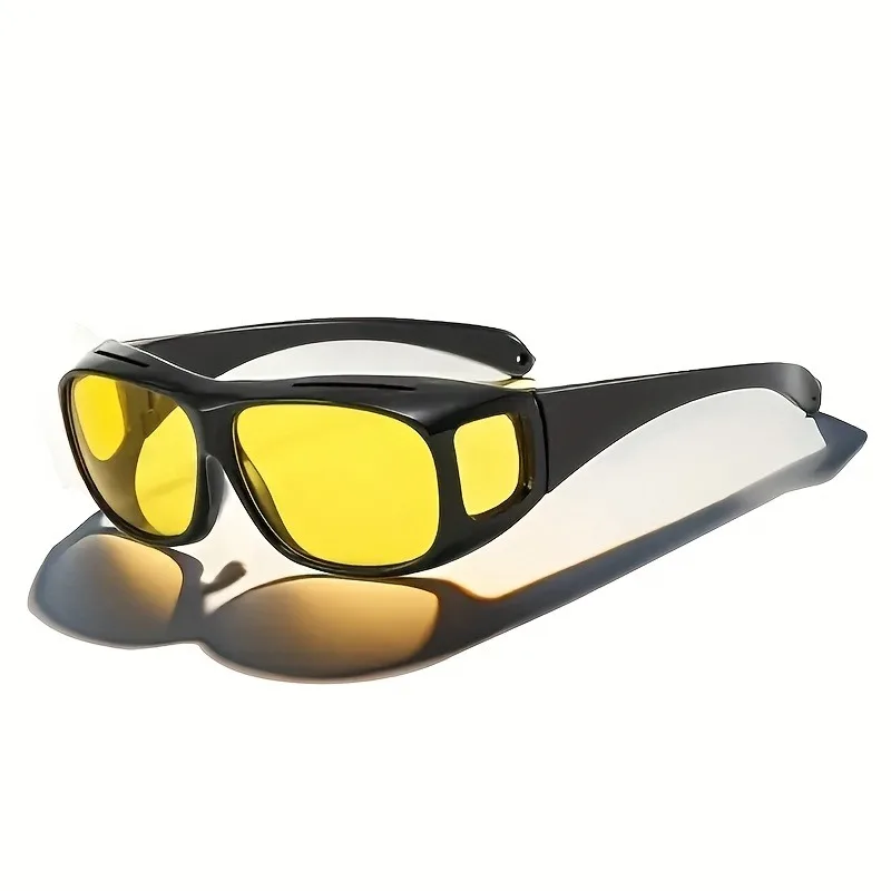 Fortschrittliche, antireflektierende gelbe Nachtfahrbrille – Detail 4