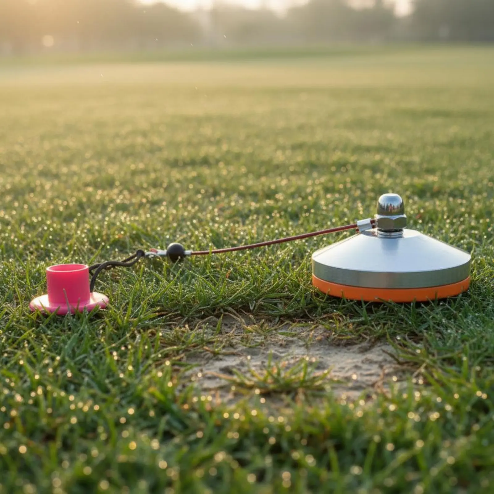 

Anti-Fly Ball Tee Easy Entry Park Golf Tee Park Golf Ball Holder Compact Storage for Outdoor