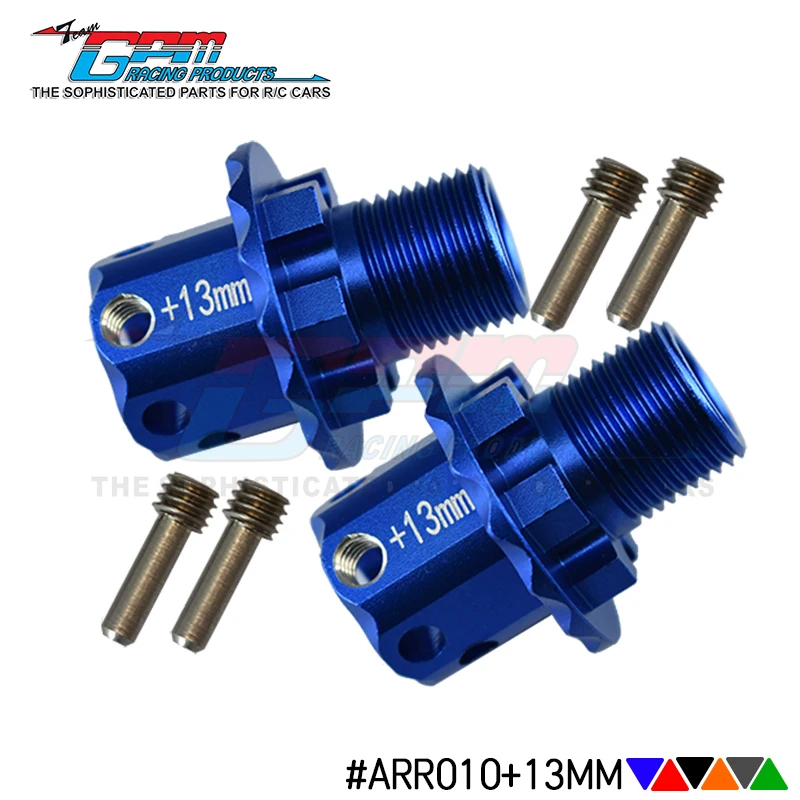 

GPM Alloy 13mm Hex Adapters For ARRMA 1/8 Kraton Notorious Outcast Limitless 6S