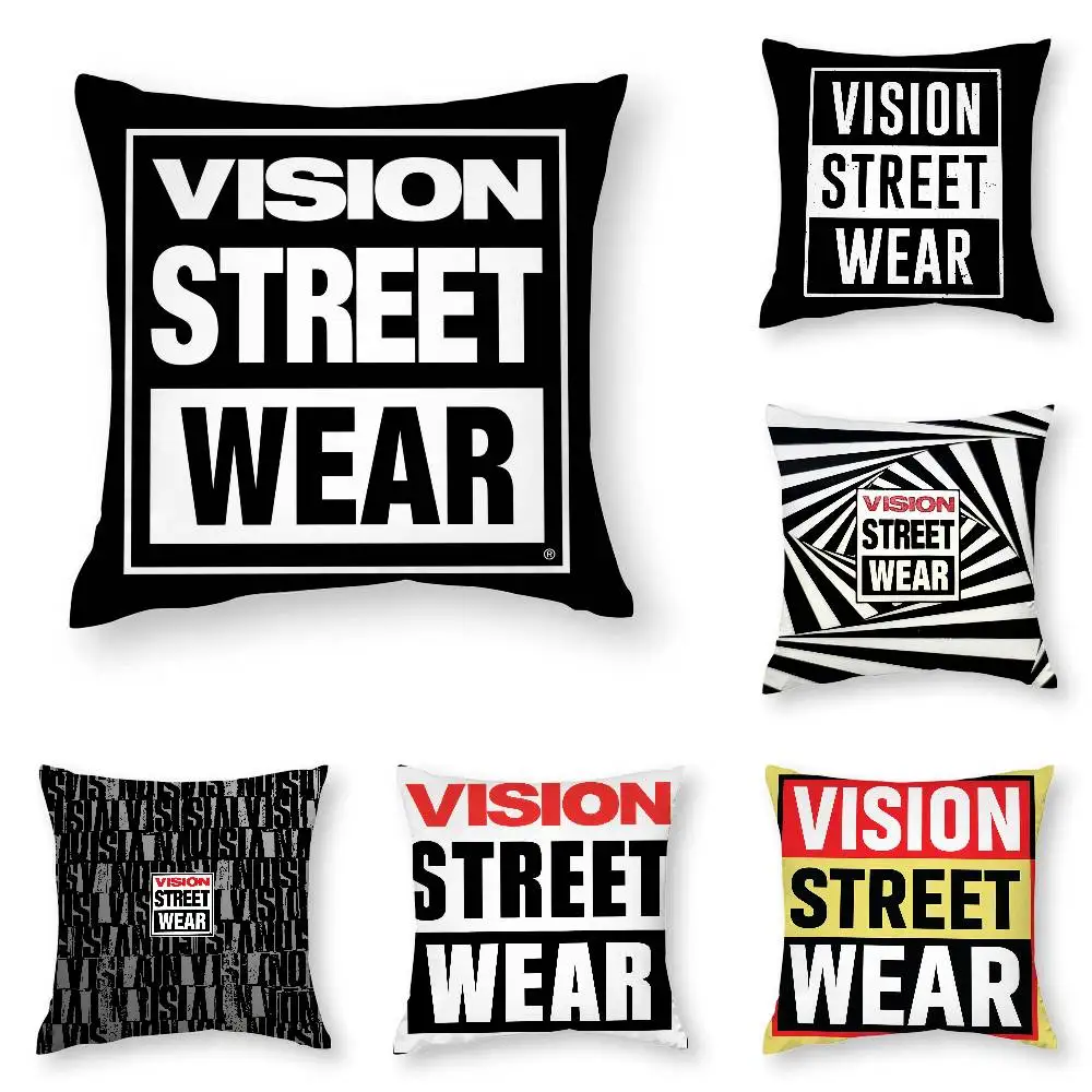 

American V-Vision S-Street-Wears Pillow Case 3D Print Polyester Fiber 40*40cm Home Sofa Throw Decoration Festival Gift