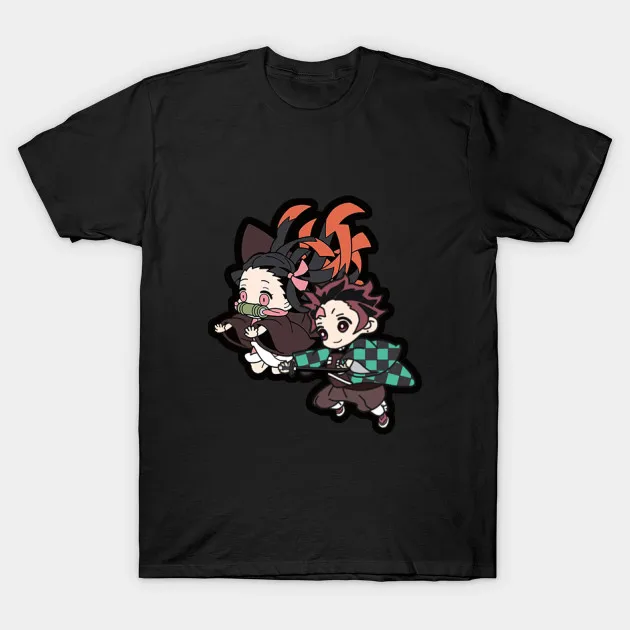 Men t-shirt Tanjiro And Nezuko   Blade Of Demon. Tshirt Women T Shirt Men Cotton Tees Harajuku