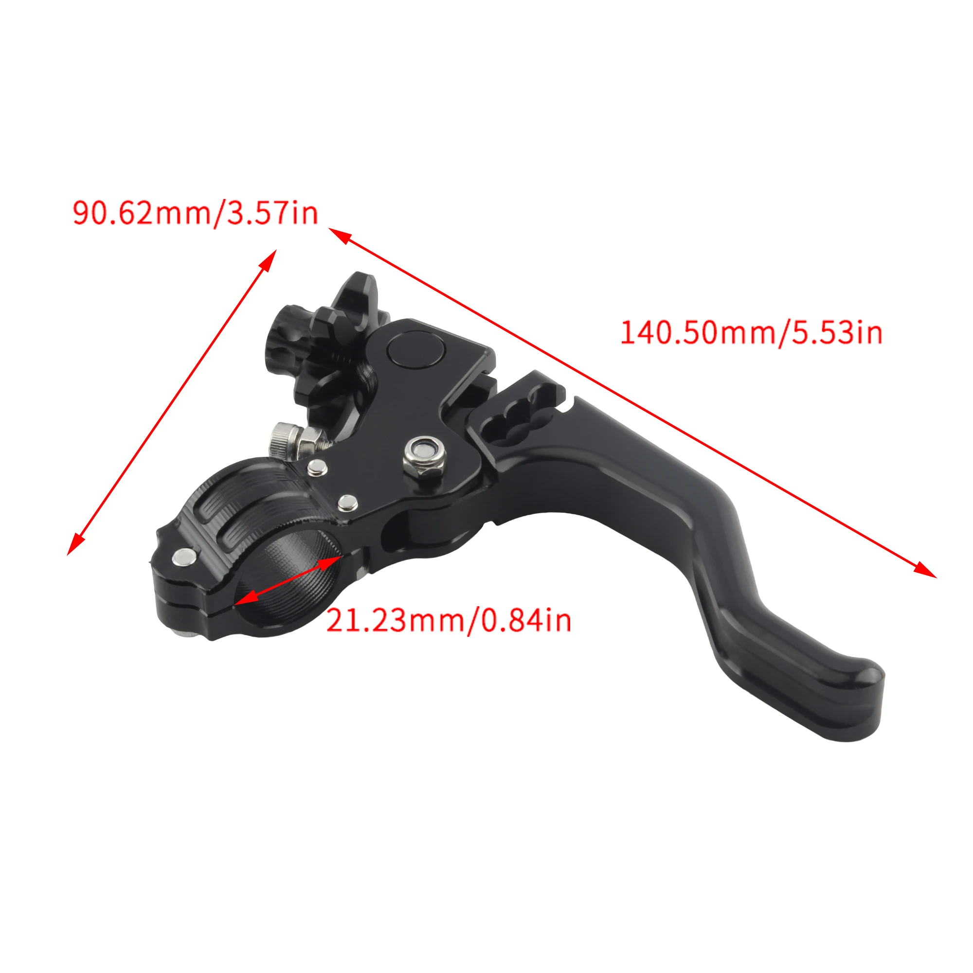 7/8 "22 مللي متر العالمي للدراجات النارية قصيرة مخلب رافعة لسوزوكي KTM ياماها هوندا Husqvarna كاواساكي تعديلات موتو اكسسوارات #2
