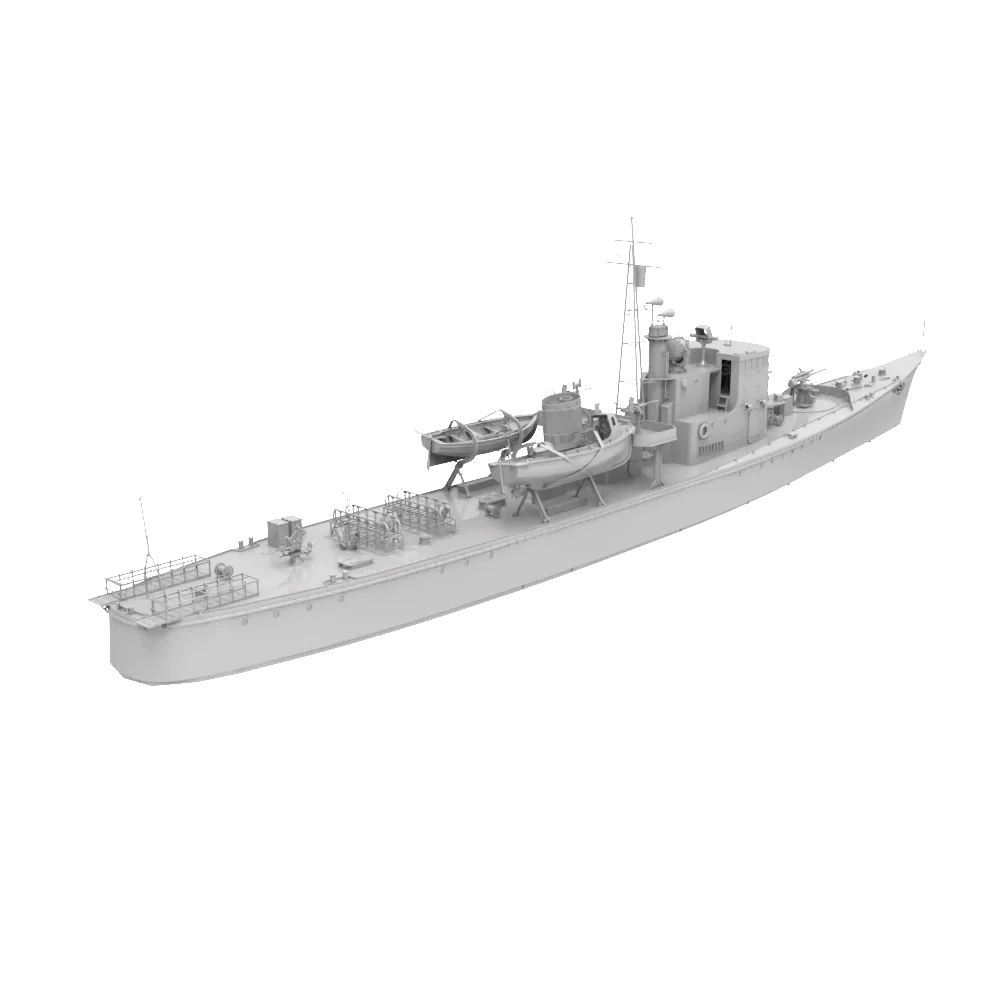 IJN Type K-8 No.13 Kusentei Late Modification RHWS013 1/1250 1/350 1/700 1/200 1/144 Military Model Kit Waterline