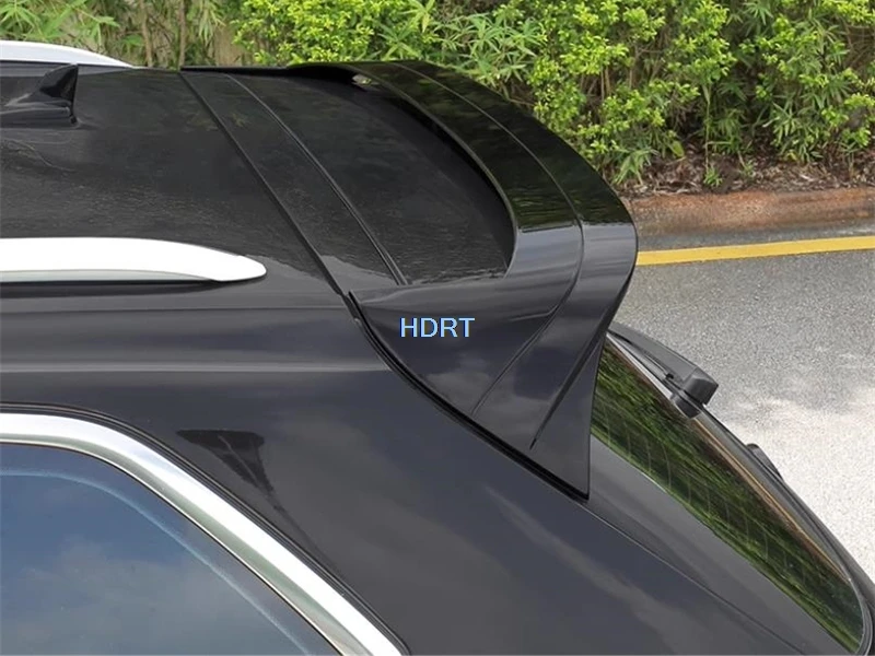 Para Volkswagen Touareg 2019-2024, accesorios de estilo de coche, pegatina Exterior, alerón de techo para maletero trasero, Kit de carrocería de ala trasera de viento fija