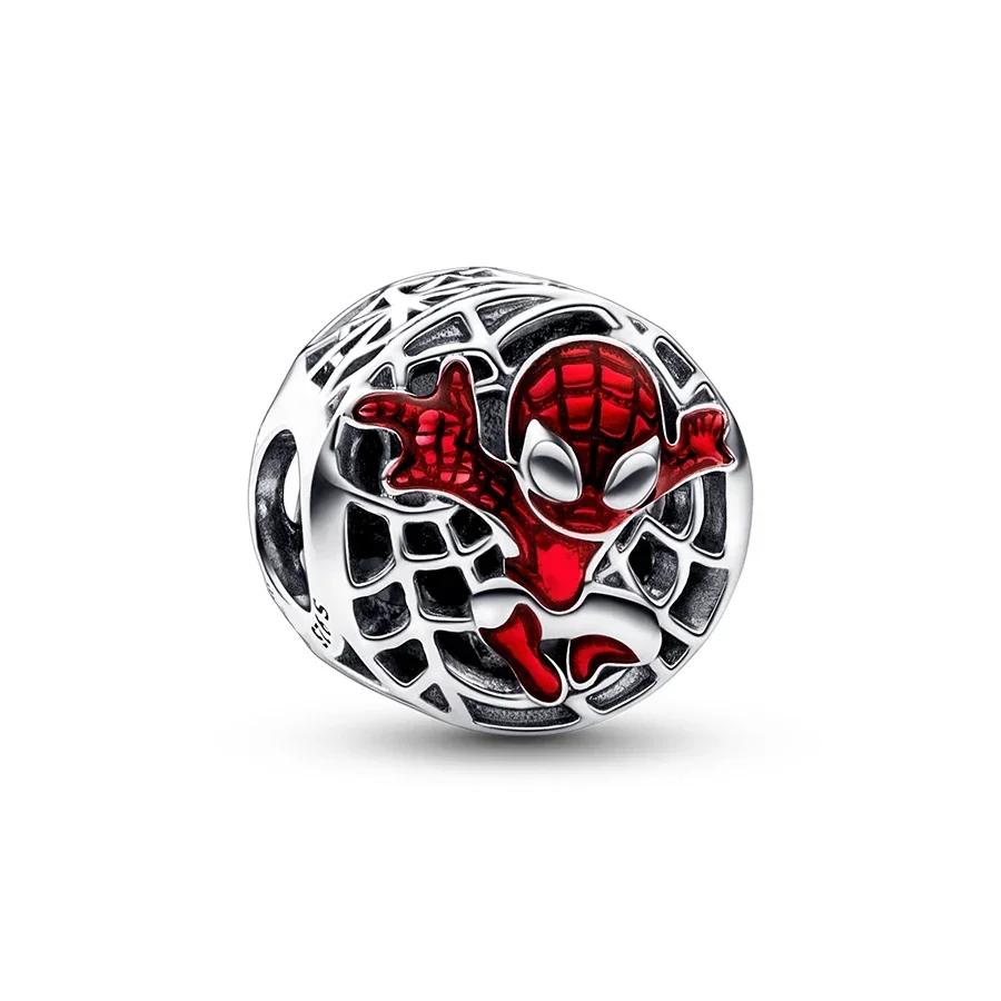 Neue Disney Marvel The Avengers Spider-Man Stering 925 Silber Armbänder Charm Fit Original Pandora Armreif Für Frauen Perlen Schmuck