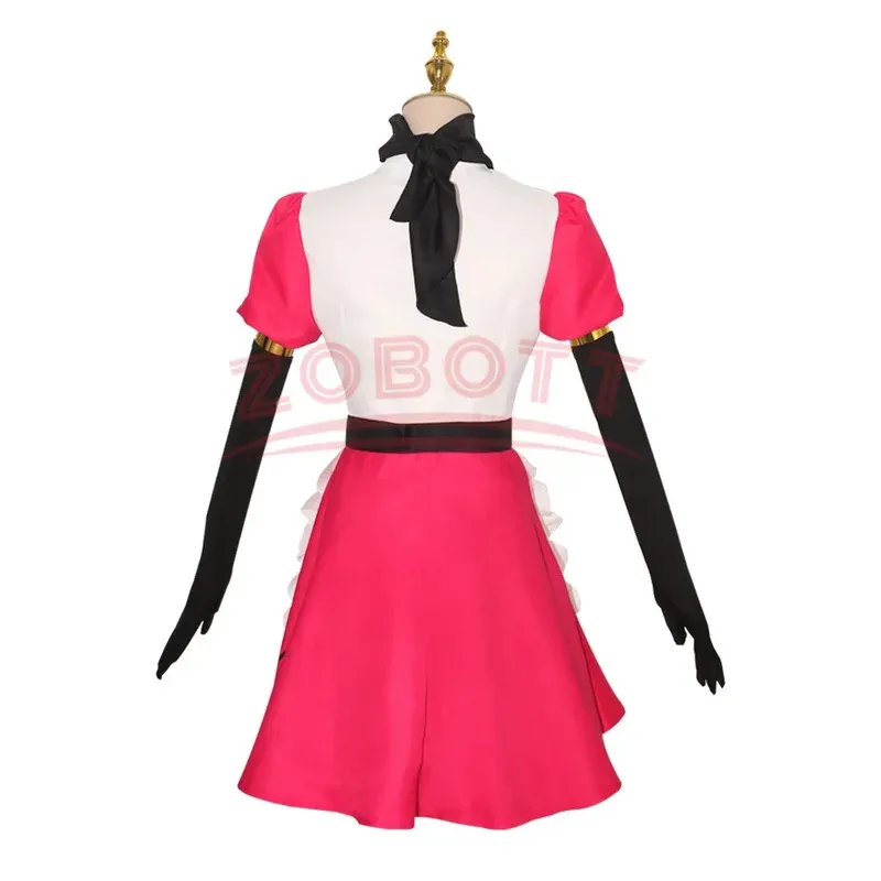 Niffty Anime Hazbin Niff Cosplay Costume Suit Cute Devil Roleplay Clothes Uniform Hotel Cosplay Halloween Party Women Dress
