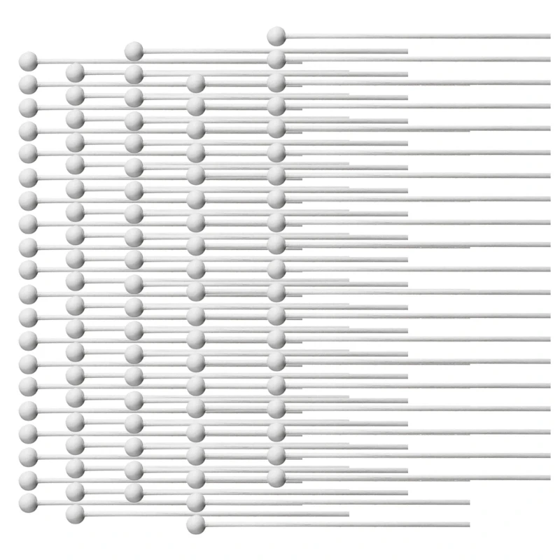 100Pcs Beverage Stirrers Cocktail Stirring Coffee Supplies for Coffee Milk Beverages and Cocktail Mixing