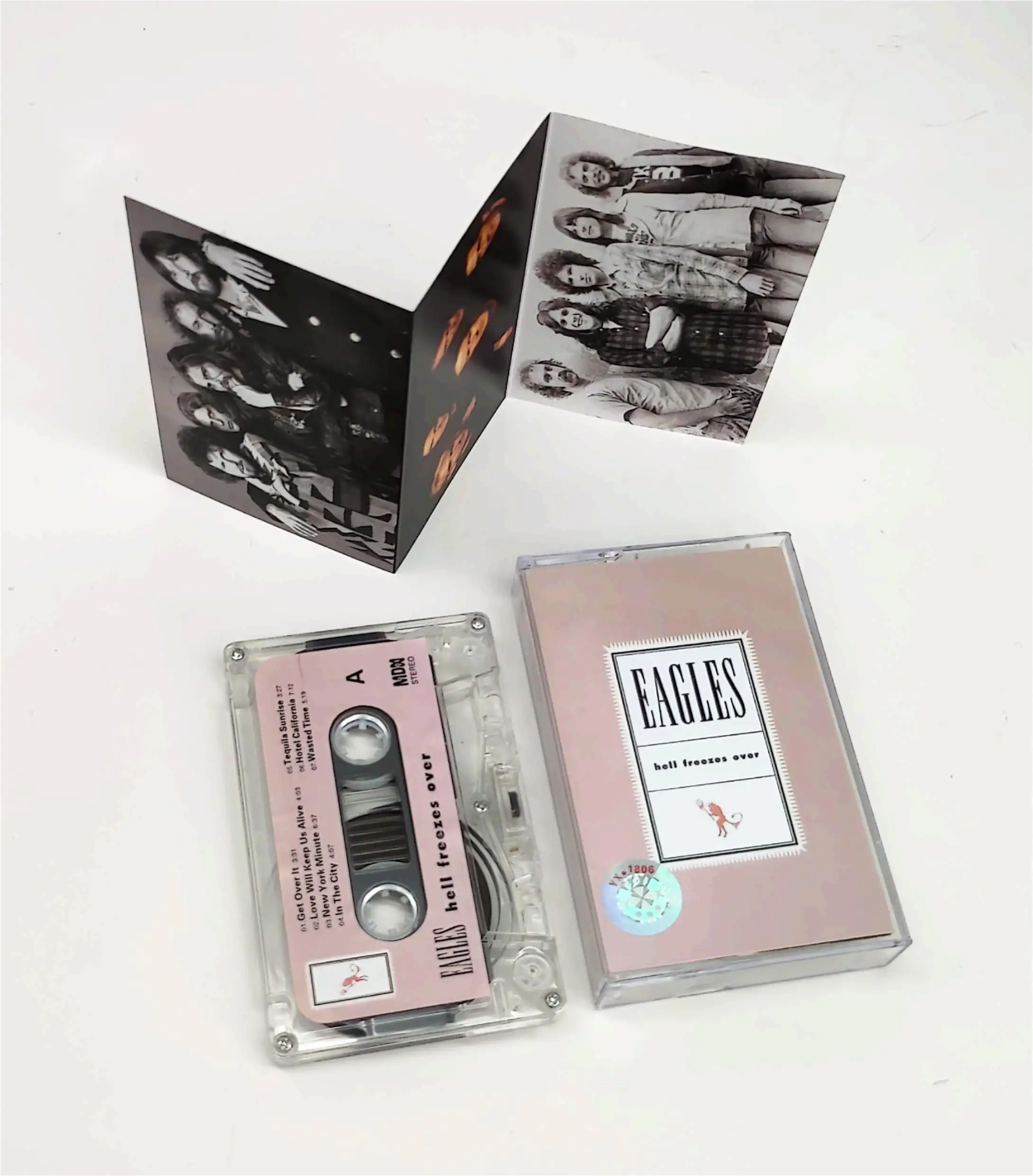 Retro Rock band Eagles Don Henley Music Tape Hell Freezes Over Album Cassettes Cosplay Walkman Recorder Car Soundtracks Box Gift