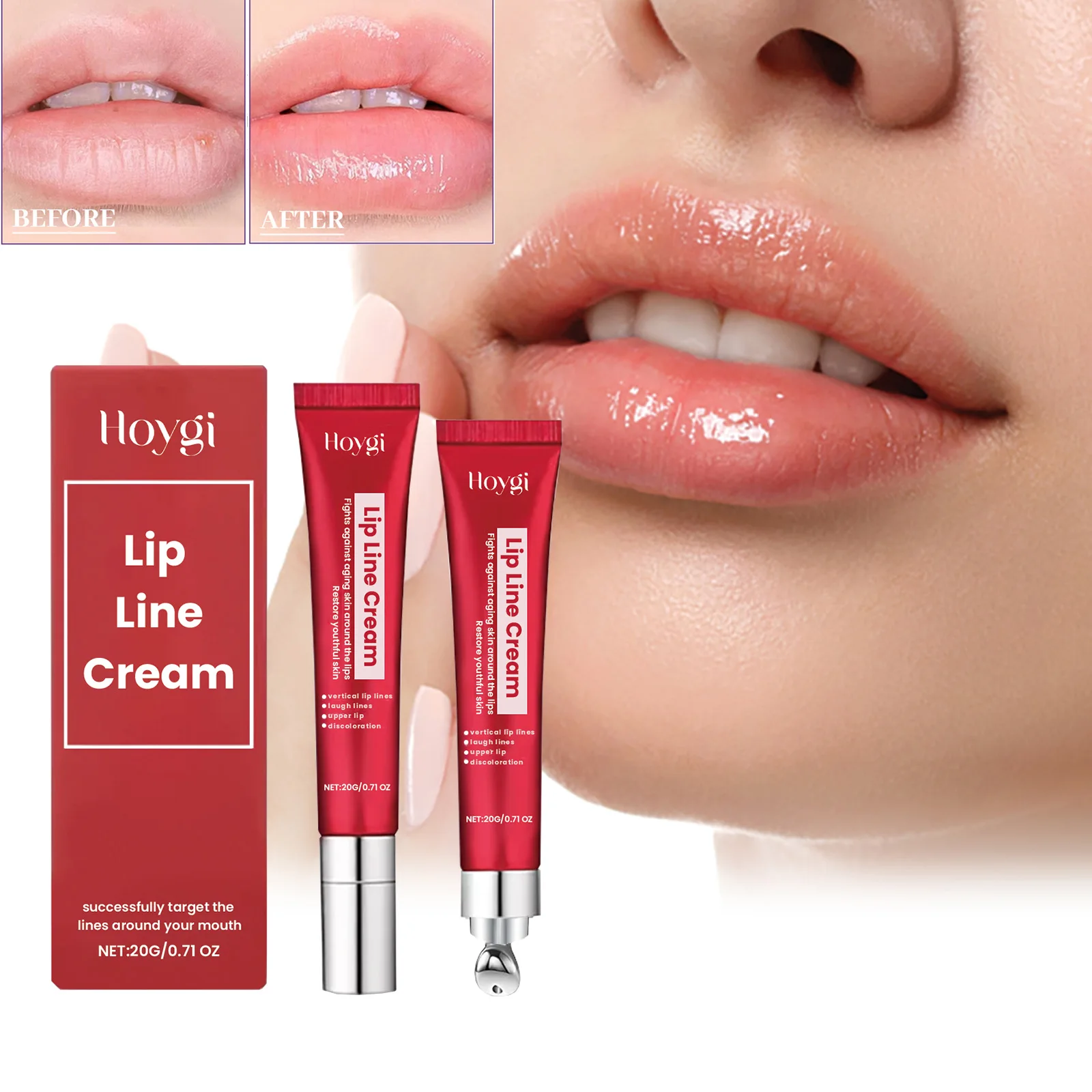 

Lip Balm Fade Lip Line Hydrating Nourishing Preventing Cracking Exfoliating Remover Dead Skin Repair Smoothing Lip Care Cream