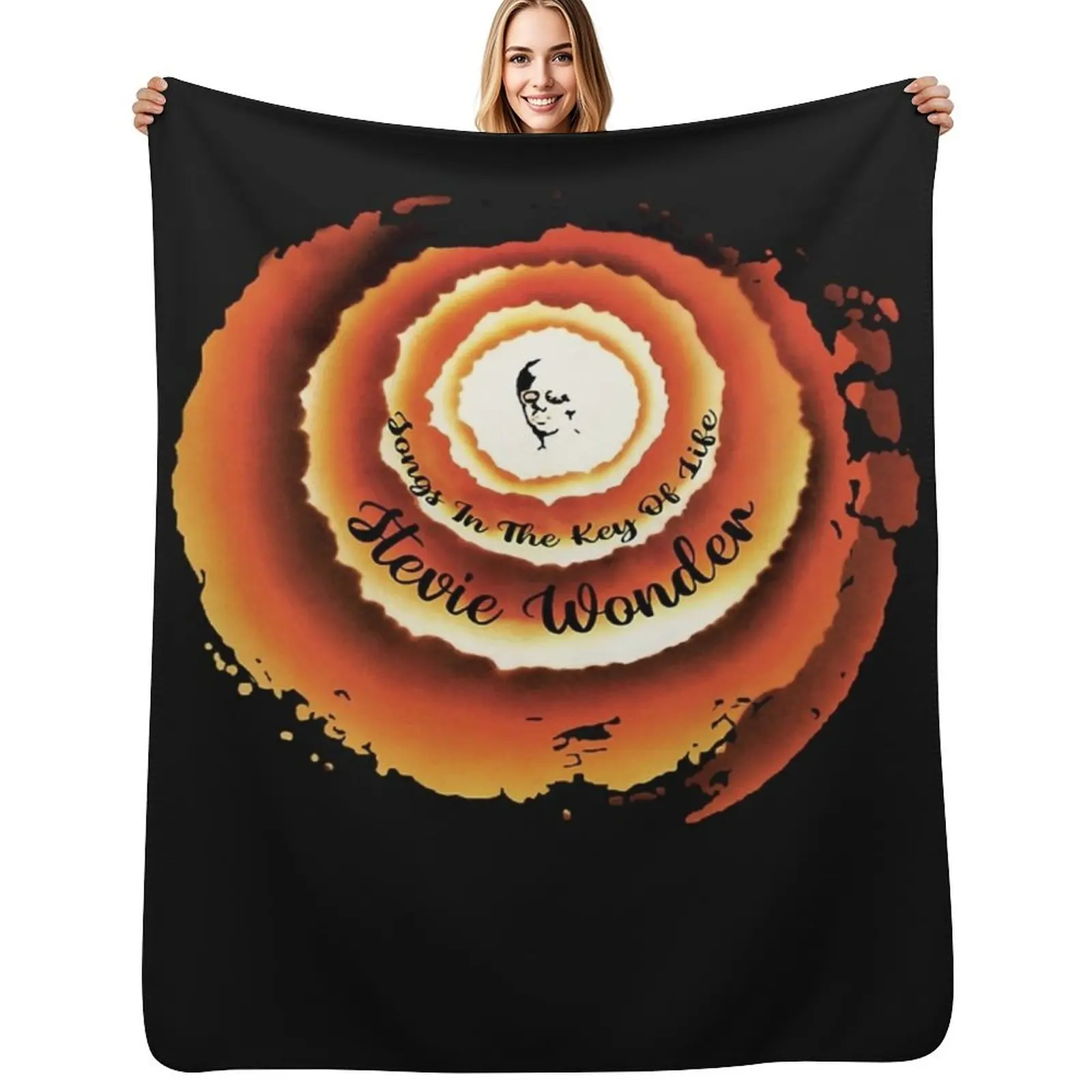 

Songs In The Key Of Life Throw Blanket Thermals For Travel Summer Luxury Designer blankets and throws Blankets