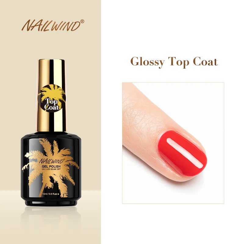 Rosalind 15ml Primer Base Top Coat Nail Polish Semi-Permanent Hybrid Reinforce UV Gel Varnish for Nail Gel Nail Art