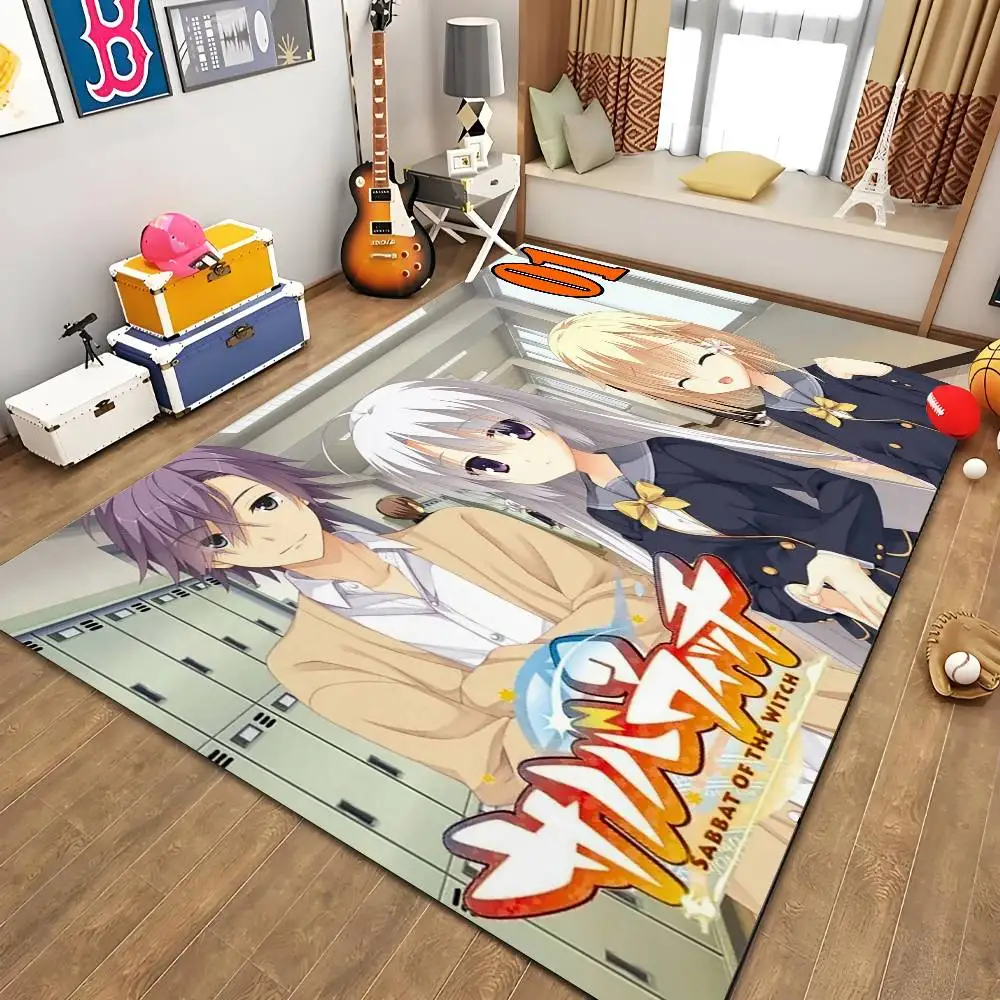 

SABBAT OF THE WITCH Floor Mat Printed Large Carpets Room And Bedroom Carpets Bathroom Anti Slip Door MATS Small Carpets