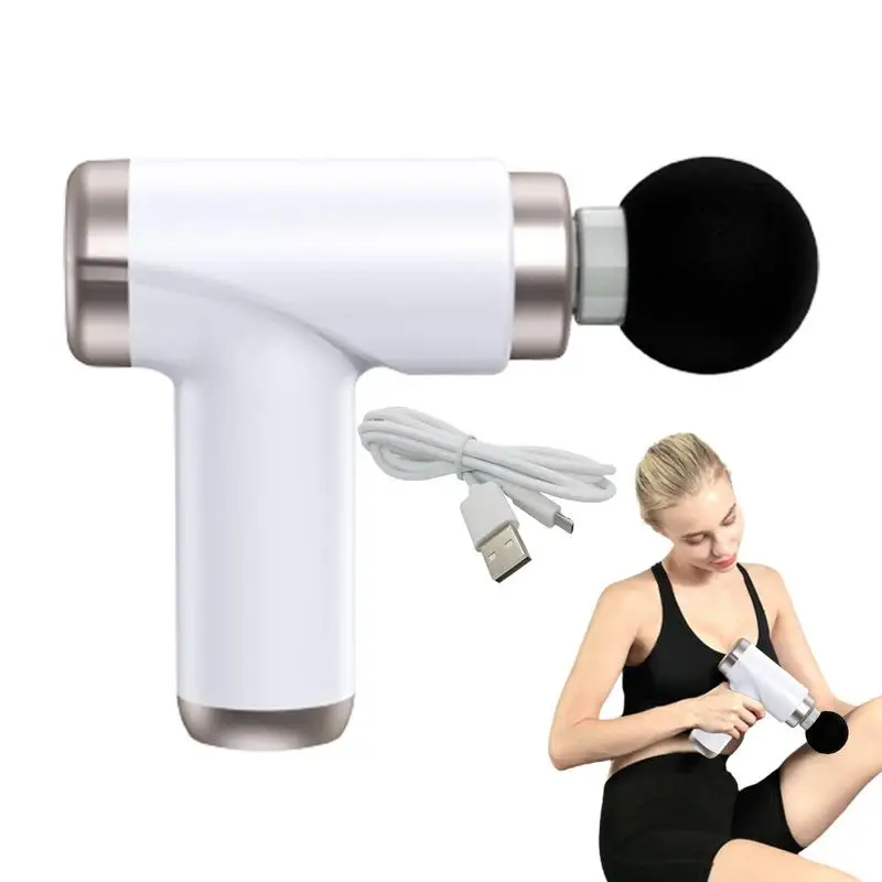 Massager Cordless Deep Tissue High Intensity Percussion Massage Device Portable Back Muscle Massager 3 Speed Quiet For Fitness