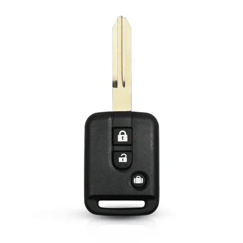 KEYECU 2 3 pulsanti custodia per Nissan Qashqai Navara Micra NV200 Patrol Y61 Micra 350Z Pathfinder Auto Remote Key Shell Fob Cover