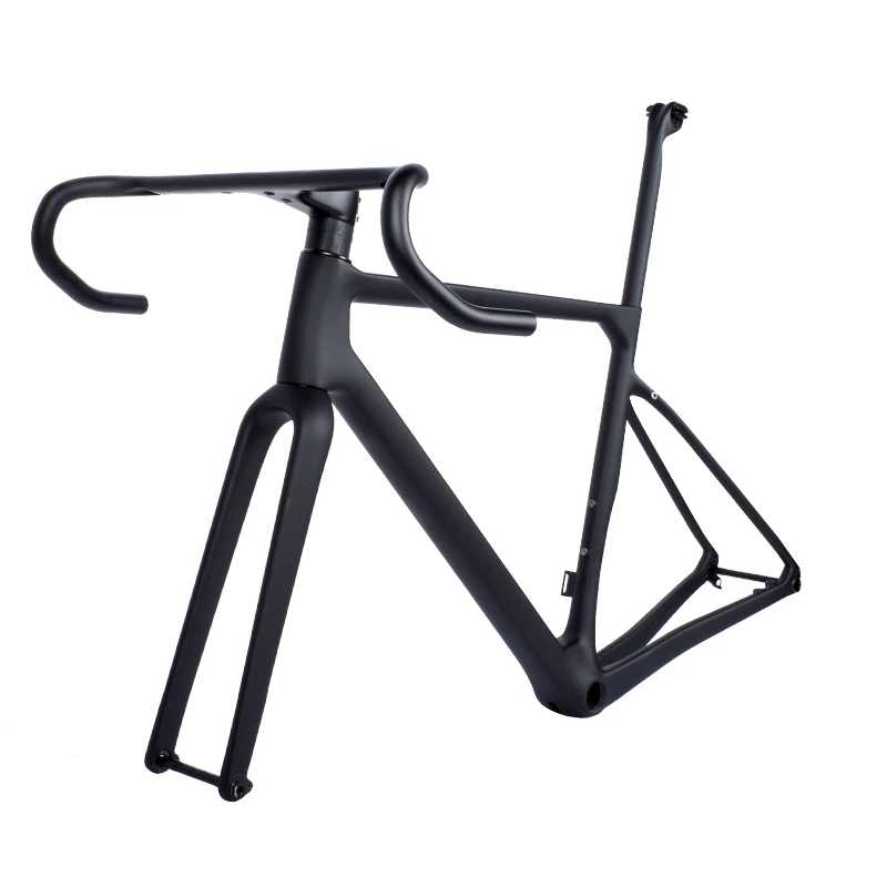 

High Modulus Disc Brake Carbon Fiber Gravel Bike Frame 700C Cyclocross Frames Road Bicycle Frameset