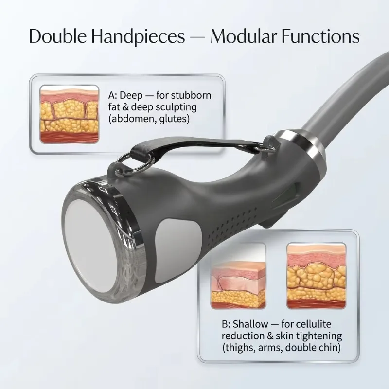 Microwave Slimming Device Desktop Body Contouring Aesthetic Clinic Fast Cellulite Removal Air Cooling
