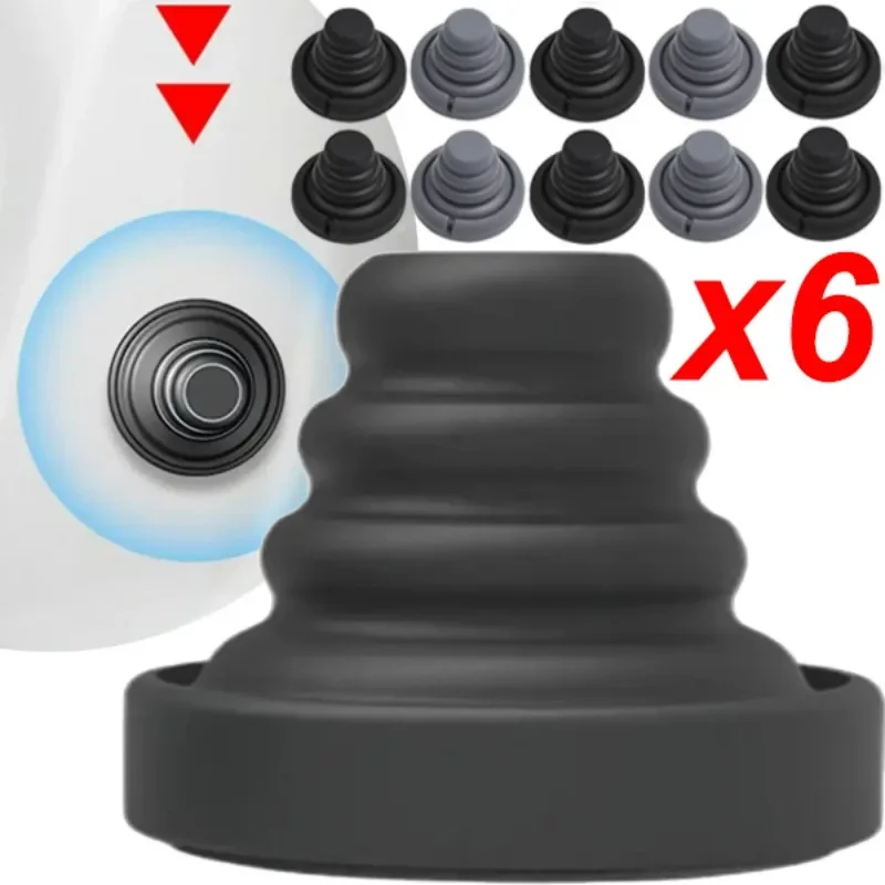 

6/1PCS Car Door Shock Absorber Silicone Pads Universal Anti Shock Pad Car Door Protector Stickers Anti Collision Gasket Buffer