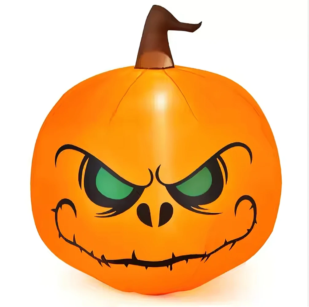 

4 FT Halloween Inflatable Pumpkin with Build in LED Light for Halloween Party Indoor Outdoor Yard Garden Lawn Decoration