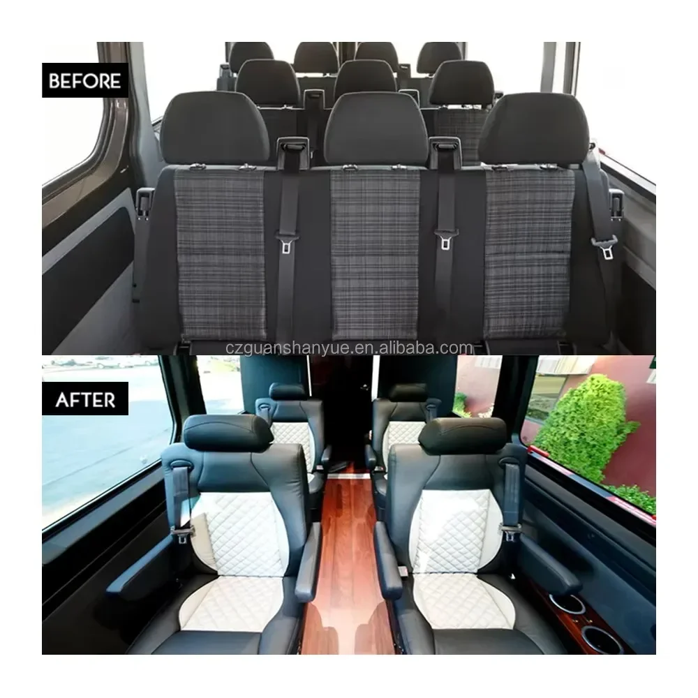 Luxury merdes sprinter interior acssories Upgrade vip seats sprinter bathroom  for sprinter van