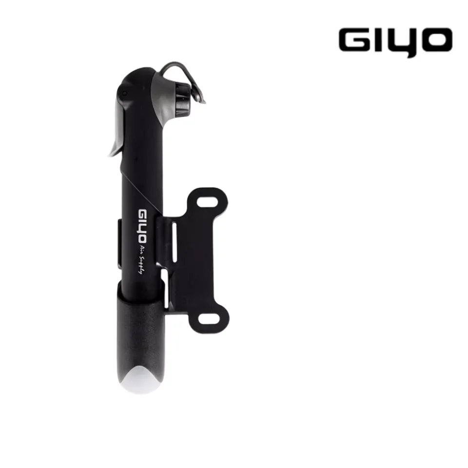 GIYO Original Bicycle Inflator Outdoor Accessories Barometer Mini Portable Pump For Schrader Valve  French Valve SV (AV)  PV(FV)