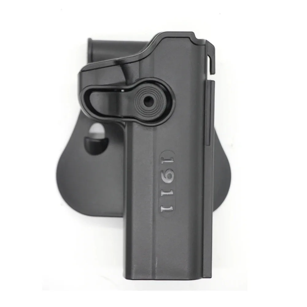 1911 Tactical Pistol Quick-Draw Holster Outdoor Quick-Draw Pistol Holster Open-Face Wear-Resistant (Mag Pouch Not Included)
