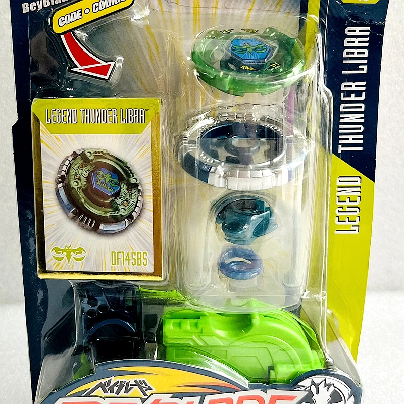 

GENUINE Toupie Beys BB-18/BB18 MFB METAL FUSION LEGEND THUNDER LIBRA Spinner New Blister