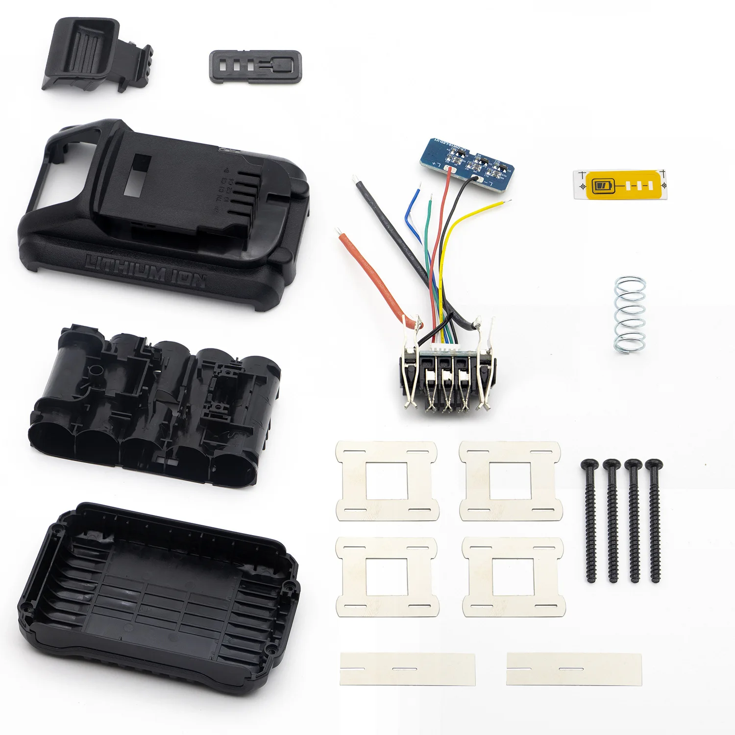 20 V 5 Cells 21700 Cells Power Tools Plastic Shell Battery Pack Nesting Board