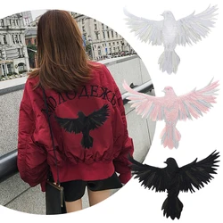 Large Embroidery Big Patch Eagle Bird Animal Cartoon Badges Applique Patches for Clothing VP-917