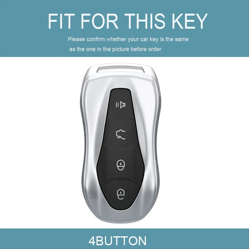 TPU Car Key Case Holder Shell For Geely Tugella 2020 Boyue Atlas Pro Gili Tugella Auto Remote Shell Fob Holder Protector