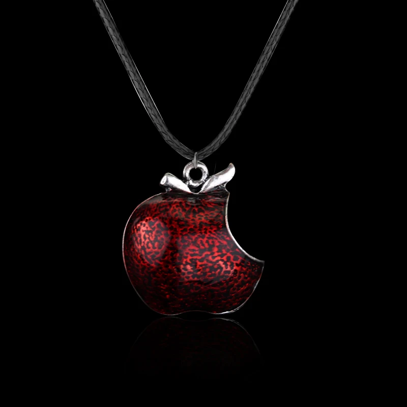 حكاية خرافية الدراما ذات مرة سنو وايت والأمير الساحرة قلادة إيما سوان تميمة المعلقات قلادة العمر العتيقة #5