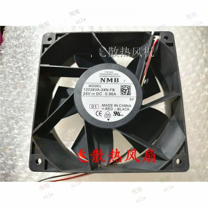 

L+ for NMB 12038VA-24N-FB 12038 frequency converter cooling fan